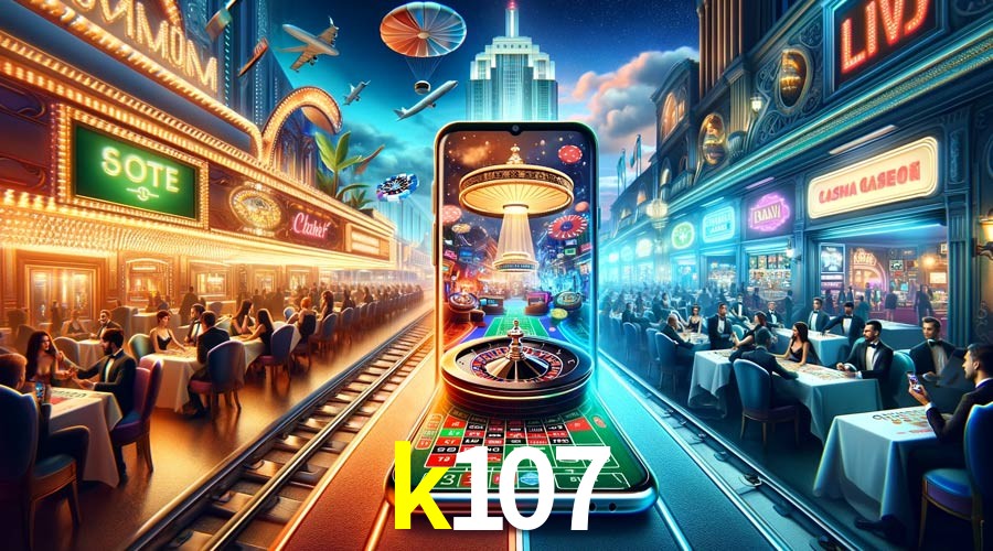 APP oficial da k107 para mobile
